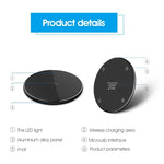 100 Pcs - Qi Wireless Fast Chargers for iPhone 12, 12 Pro, 13, 11, XR, and more