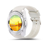 (10 Pcs) V8 Luxury Smart Watch for iOS & Android with SIM Card Slots