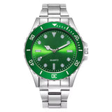 Mens Quartz Watches Luxury Style Stainless Steel Racing Watch