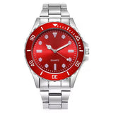 Mens Quartz Watches Luxury Style Stainless Steel Racing Watch