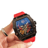 Mens Quartz Watches Luxury Style Stainless Steel Racing Watch