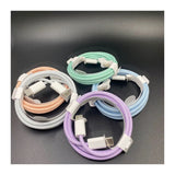 100 Type C to Type C Braided Charging/Data Cables 3FT