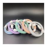 100 Type C to Type C Braided Charging/Data Cables 3FT