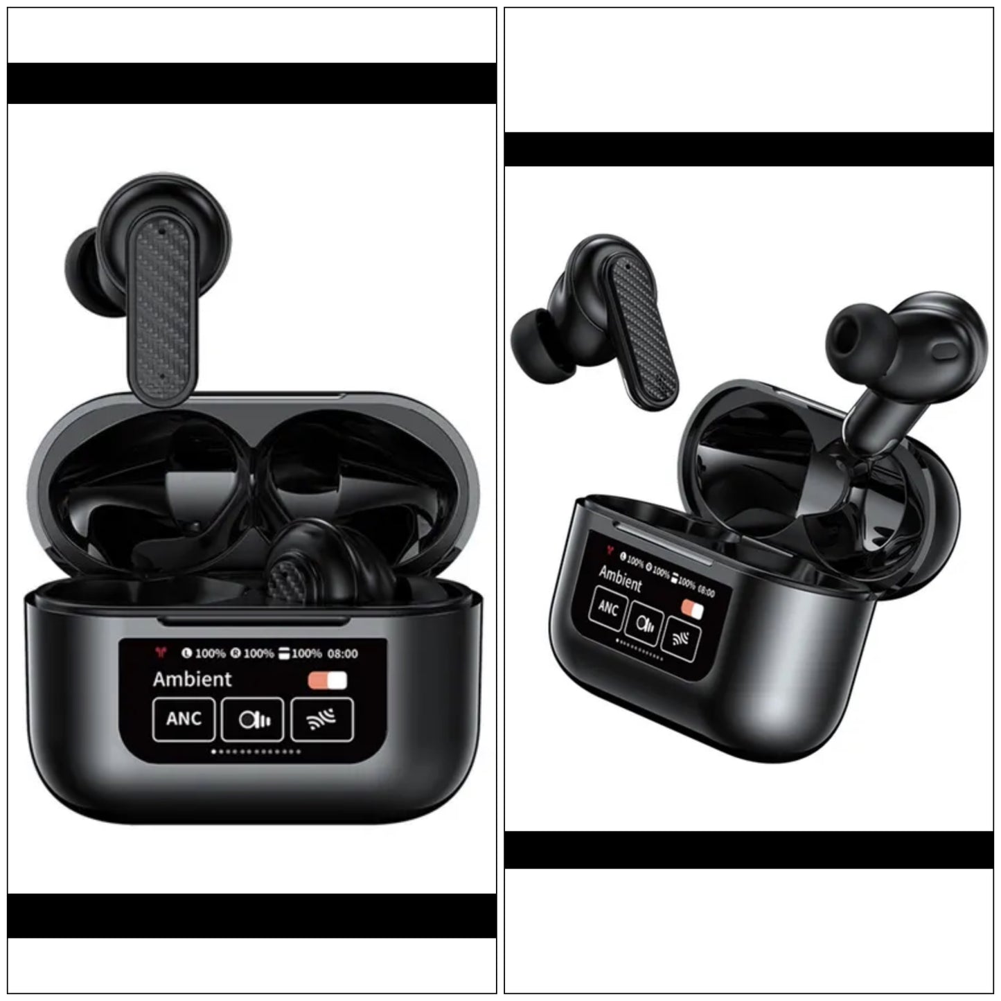 15 Sets - New Arrival TWS Touch Screen LCD Bluetooth Earbuds