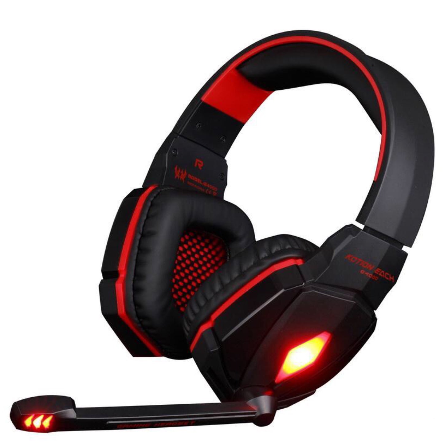 PC Gaming Headsets with LED Lights