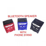 New Portable Bluetooth Speakers with Smartphone Stand Mic