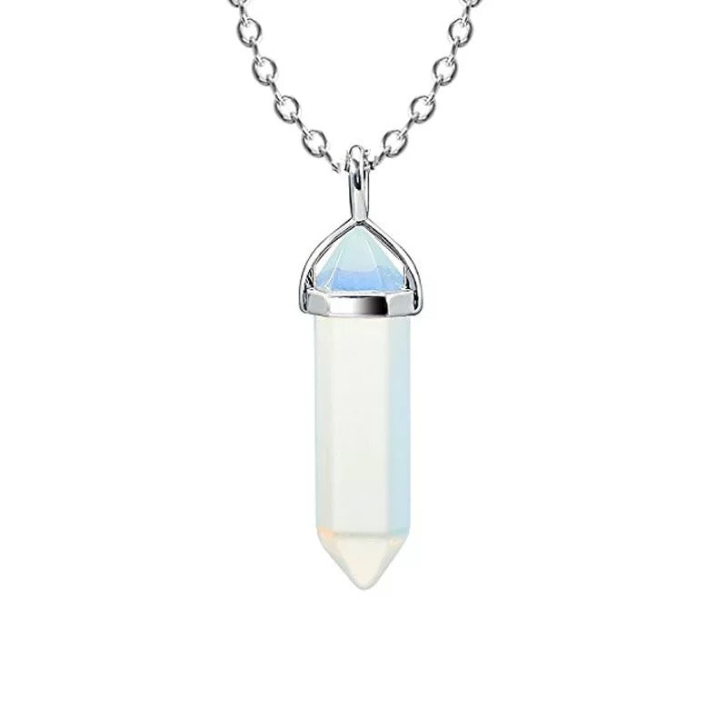 200 New Gemstone Pendant & Stainless Steel Necklaces