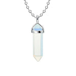 200 New Gemstone Pendant & Stainless Steel Necklaces