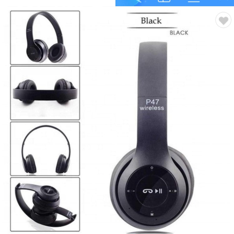 (20 Pieces) Foldable Wireless Bluetooth Headphones