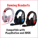 PC Gaming Headsets with LED Lights